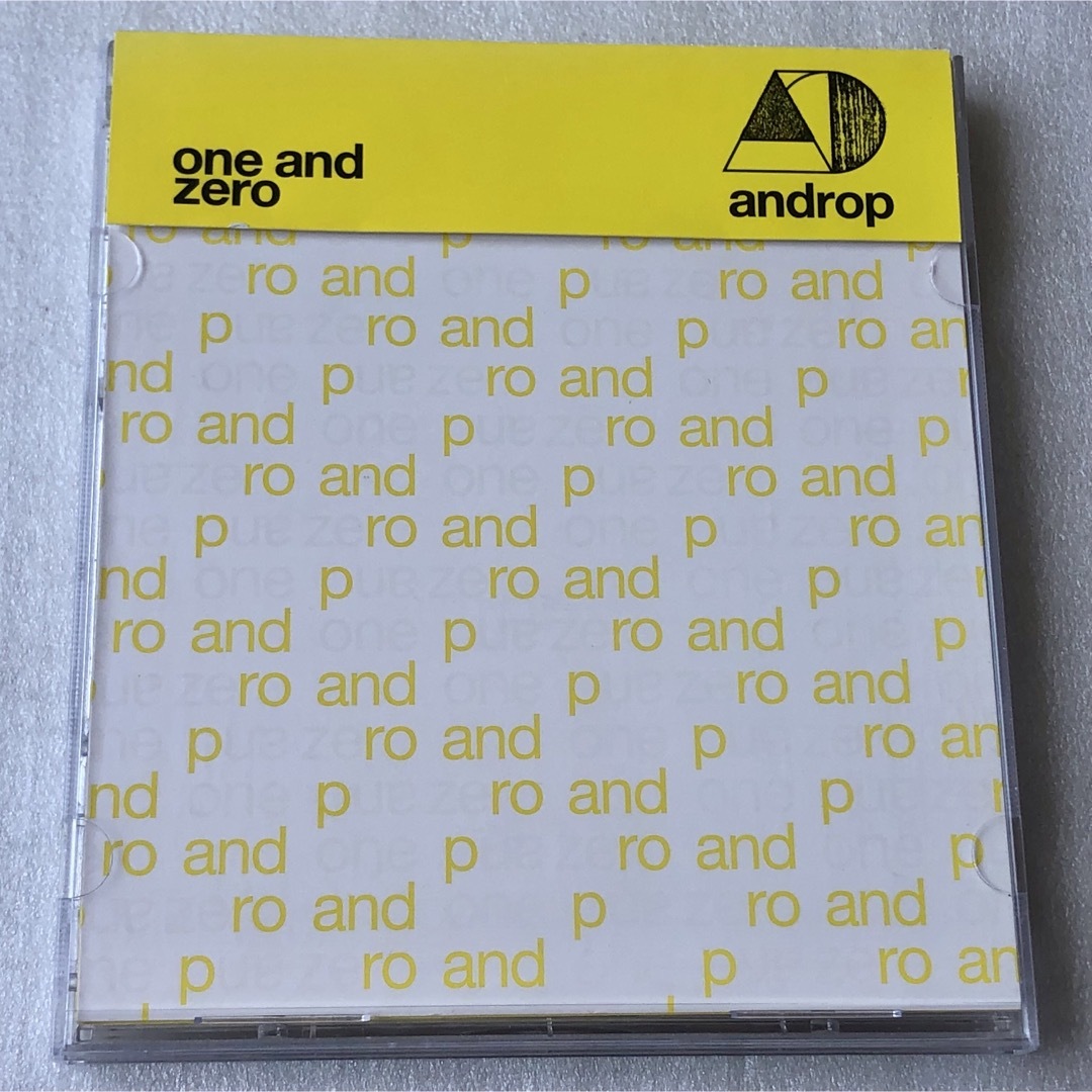 androp アンドロップ/One And Zero(2012年) エンタメ/ホビーのCD(ポップス/ロック(邦楽))の商品写真