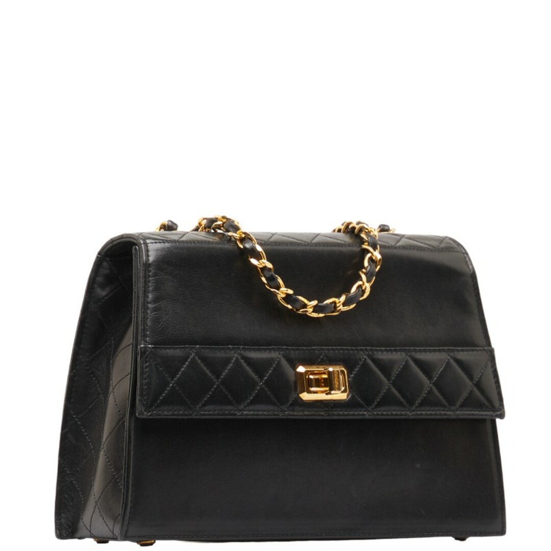 CHANEL(シャネル)のシャネル マトラッセ シングルフラップ チェーン ショルダーバッグ レザー レディース CHANEL 【1-0128496】 レディースのバッグ(ショルダーバッグ)の商品写真