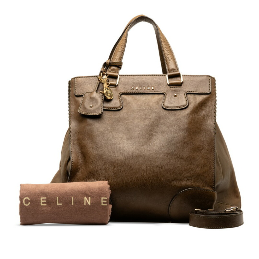 celine(セリーヌ)のセリーヌ オルロフ 馬車 ハンドバッグ ショルダーバッグ 2WAY レザー レディース CELINE 【1-0146900】 レディースのバッグ(ショルダーバッグ)の商品写真