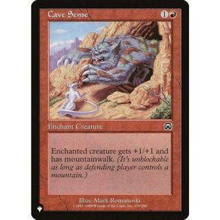 マジックザギャザリング MMQ Cave Sense (日本語版 コモン) The List ザ・リスト (MTG)(その他)