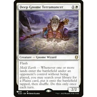 マジックザギャザリング CLB Deep Gnome Terramancer (日本語版 レア) The List ザ・リスト (MTG)(その他)