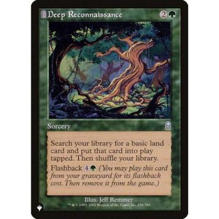 マジックザギャザリング ODY Deep Reconnaissance (日本語版 アンコモン) The List ザ・リスト (MTG)(その他)