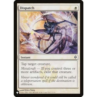 マジックザギャザリング NPH Dispatch (日本語版 アンコモン) The List ザ・リスト (MTG)(その他)