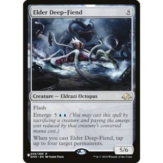 マジックザギャザリング EMN Elder Deep-Fiend (日本語版 レア) The List ザ・リスト (MTG)(その他)