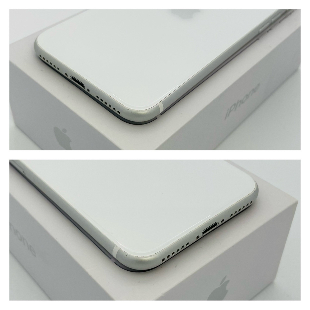 Apple(アップル)のB iPhone SE 第2世代 (SE2) ホワイト 64 GB SIMフリー スマホ/家電/カメラのスマートフォン/携帯電話(スマートフォン本体)の商品写真