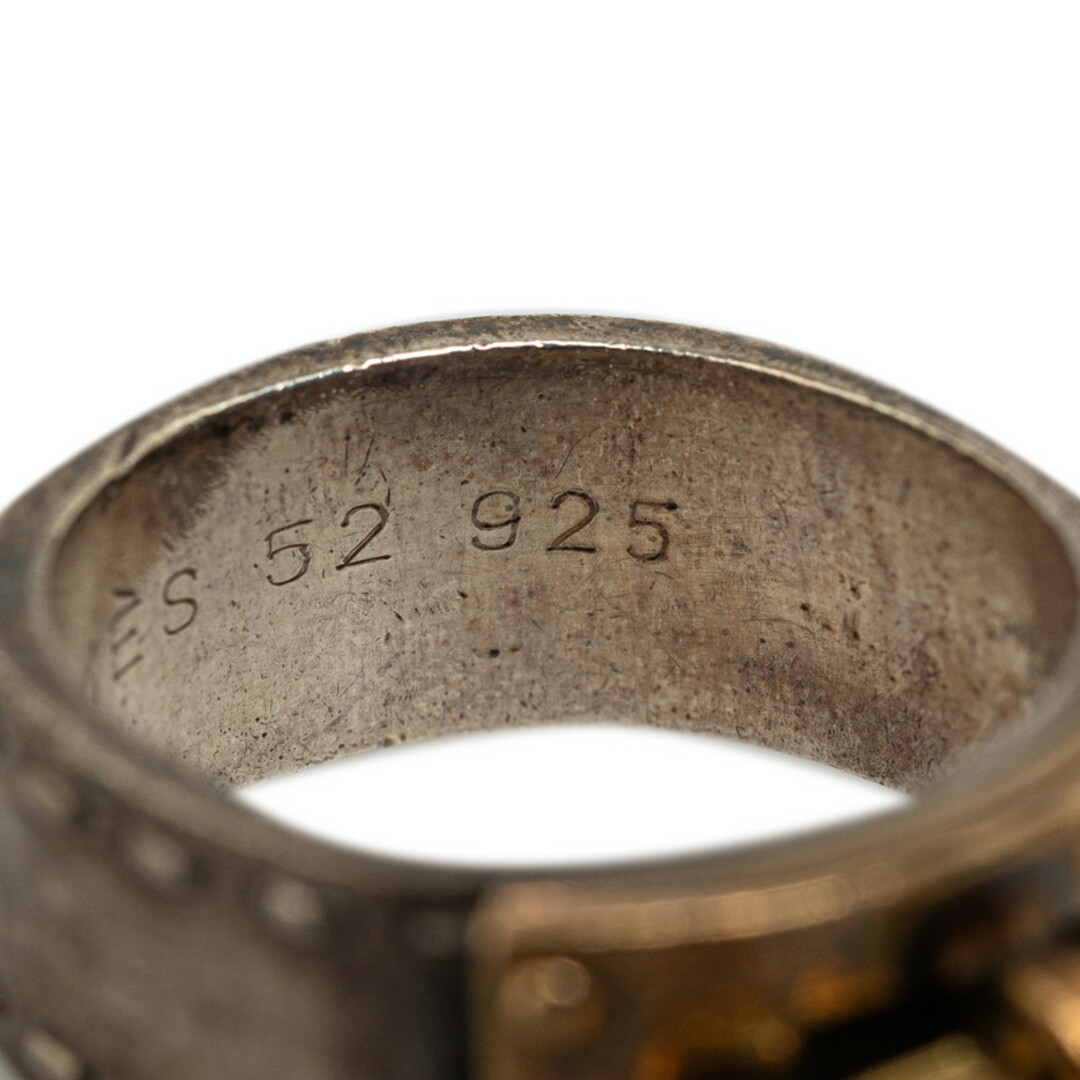 Hermes(エルメス)のエルメス ホールマーク リング 指輪 SV925 シルバー レディース HERMES 【228-48754】 レディースのアクセサリー(リング(指輪))の商品写真
