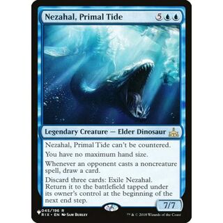 マジックザギャザリング RIX Nezahal, Primal Tide (日本語版 レア) The List ザ・リスト (MTG)(その他)