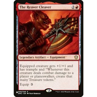 マジックザギャザリング DMC The Reaver Cleaver (日本語版 レア) The List ザ・リスト (MTG)(その他)