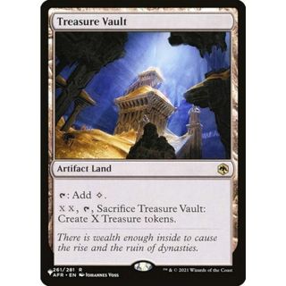 マジックザギャザリング AFR Treasure Vault (日本語版 レア) The List ザ・リスト (MTG)(その他)