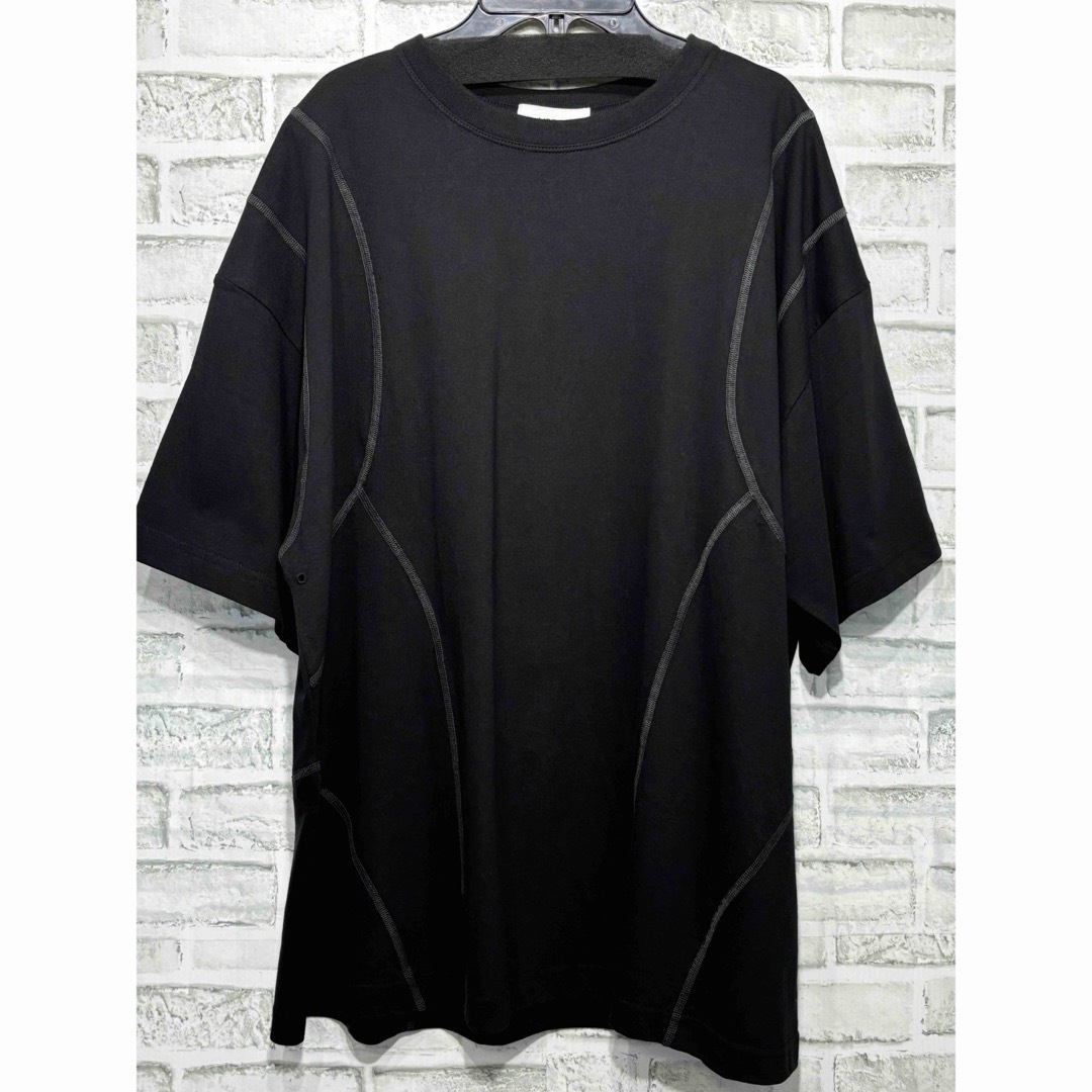 美品　LIBERE リベーレ　オーバーサイズ　ステッチ　シャツ メンズのトップス(Tシャツ/カットソー(半袖/袖なし))の商品写真