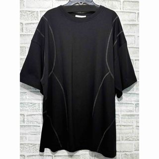 美品　LIBERE リベーレ　オーバーサイズ　ステッチ　シャツ(Tシャツ/カットソー(半袖/袖なし))