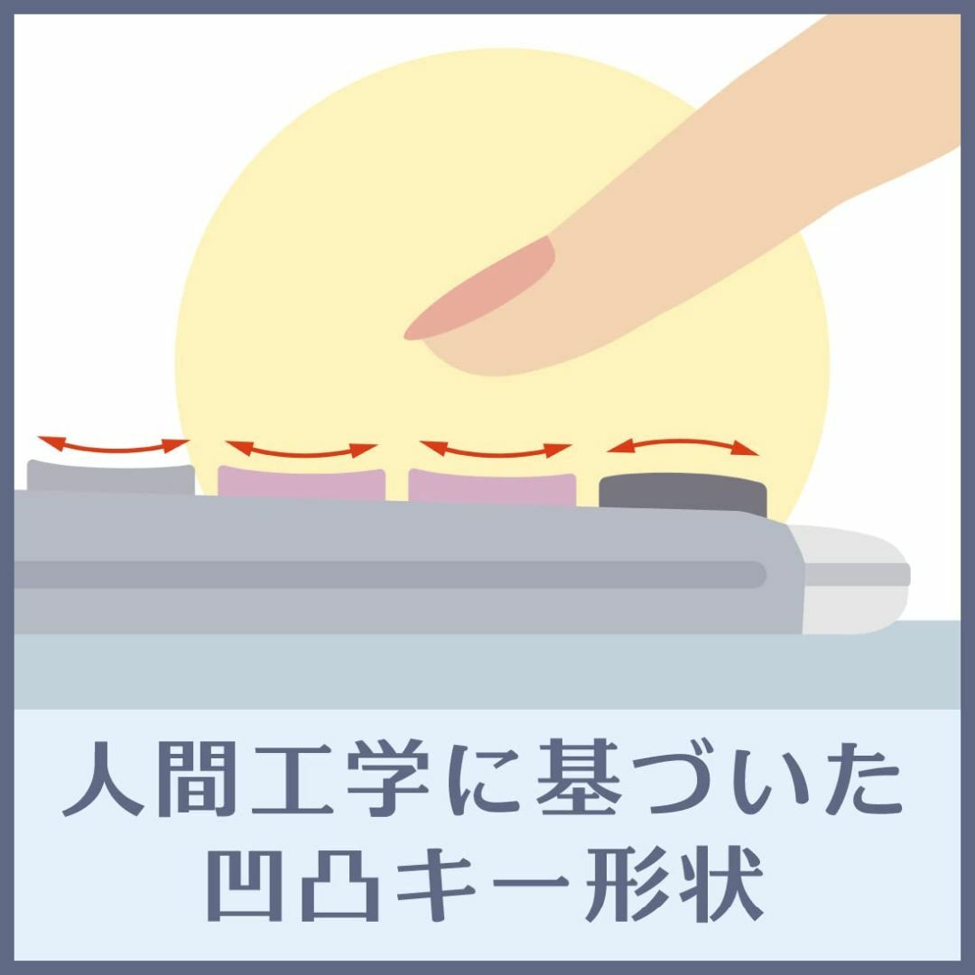 カシオ 本格実務電卓 10桁 検算機能 グリーン購入法適合 デスクタイプ DS- インテリア/住まい/日用品のオフィス用品(OA機器)の商品写真