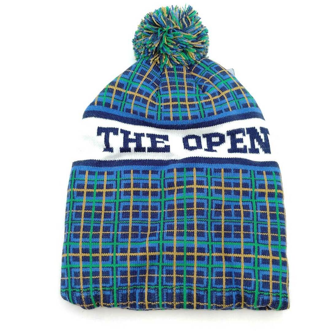 【未使用】OFFICAL MERCHANDISE THE OPEN ザ・オープン ニットキャップ ニット帽 ビーニー ゴルフ レディース レディースのファッション小物(その他)の商品写真