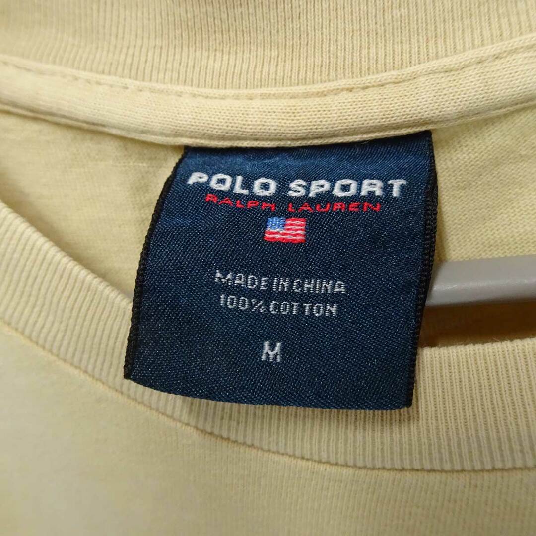 ポロ スポーツ 半袖 コットン Tシャツ M ベージュ メンズ トップス メンズのトップス(その他)の商品写真