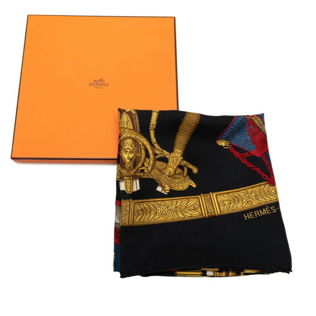 Hermes(エルメス)のエルメス カレ90 GRAND UNIFORME グランユニフォーム スカーフ シルク レディース HERMES 【228-48790】 レディースのファッション小物(バンダナ/スカーフ)の商品写真