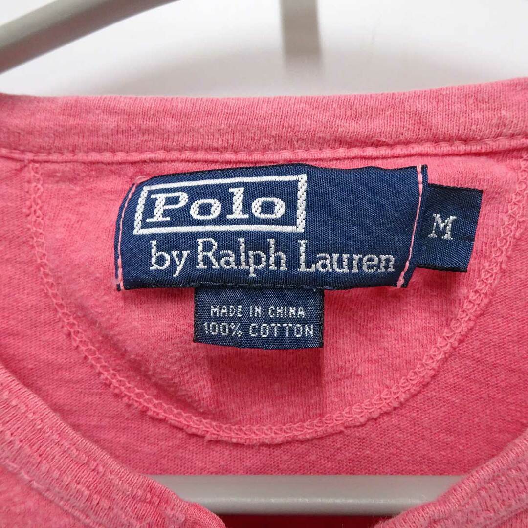Ralph Lauren(ラルフローレン)のラルフローレン 半袖 Tシャツ ハーフボタン ヘンリーネック カットソー ストレッチ M レッド KK-RL-GA3816 メンズ RALPH LAUREN トップス メンズのトップス(その他)の商品写真