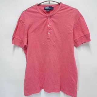 ラルフローレン(Ralph Lauren)のラルフローレン 半袖 Tシャツ ハーフボタン ヘンリーネック カットソー ストレッチ M レッド KK-RL-GA3816 メンズ RALPH LAUREN トップス(その他)