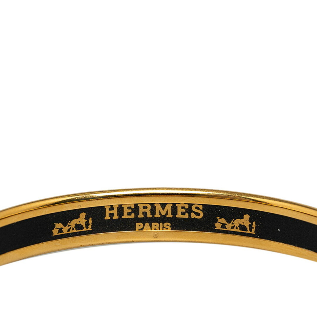 Hermes(エルメス)のエルメス エマイユPM 旗 バングル メッキ レディース HERMES 【228-48798】 レディースのアクセサリー(ブレスレット/バングル)の商品写真