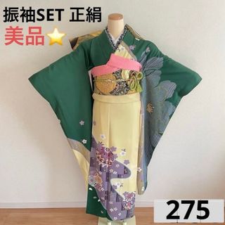 振袖SET 正絹　美品　204(振袖)