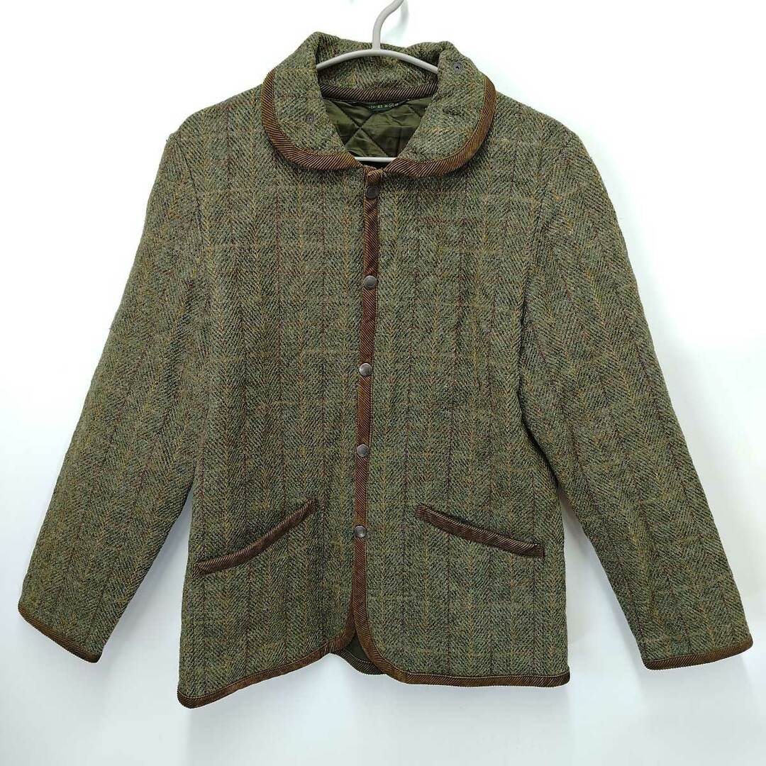 URBAN RESEARCH(アーバンリサーチ)のアーバンリサーチ Harris Tweed ハリスツイード ウールジャケット 裏キルティング 38 レディース URBAN RESEARCH レディースのジャケット/アウター(その他)の商品写真