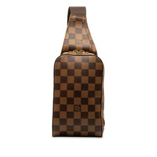 ルイヴィトン(LOUIS VUITTON)のルイ ヴィトン ダミエ ジェロニモス ショルダーバッグ ボディバッグ ウエストバッグ N51994 PVC メンズ LOUIS VUITTON 【228-48815】(ショルダーバッグ)