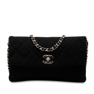 シャネル(CHANEL)の美品 シャネル ミニマトラッセ 2011年クリスマス限定 チェーン ショルダーバッグ キャンバス レディース CHANEL 【228-48824】(ショルダーバッグ)