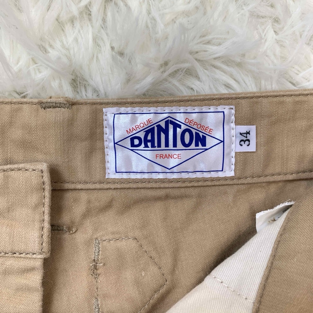 DANTON(ダントン)のDANTON ダントン ハーフパンツ ショートパンツ パンツ ベージュ 春 夏 レディースのパンツ(ショートパンツ)の商品写真