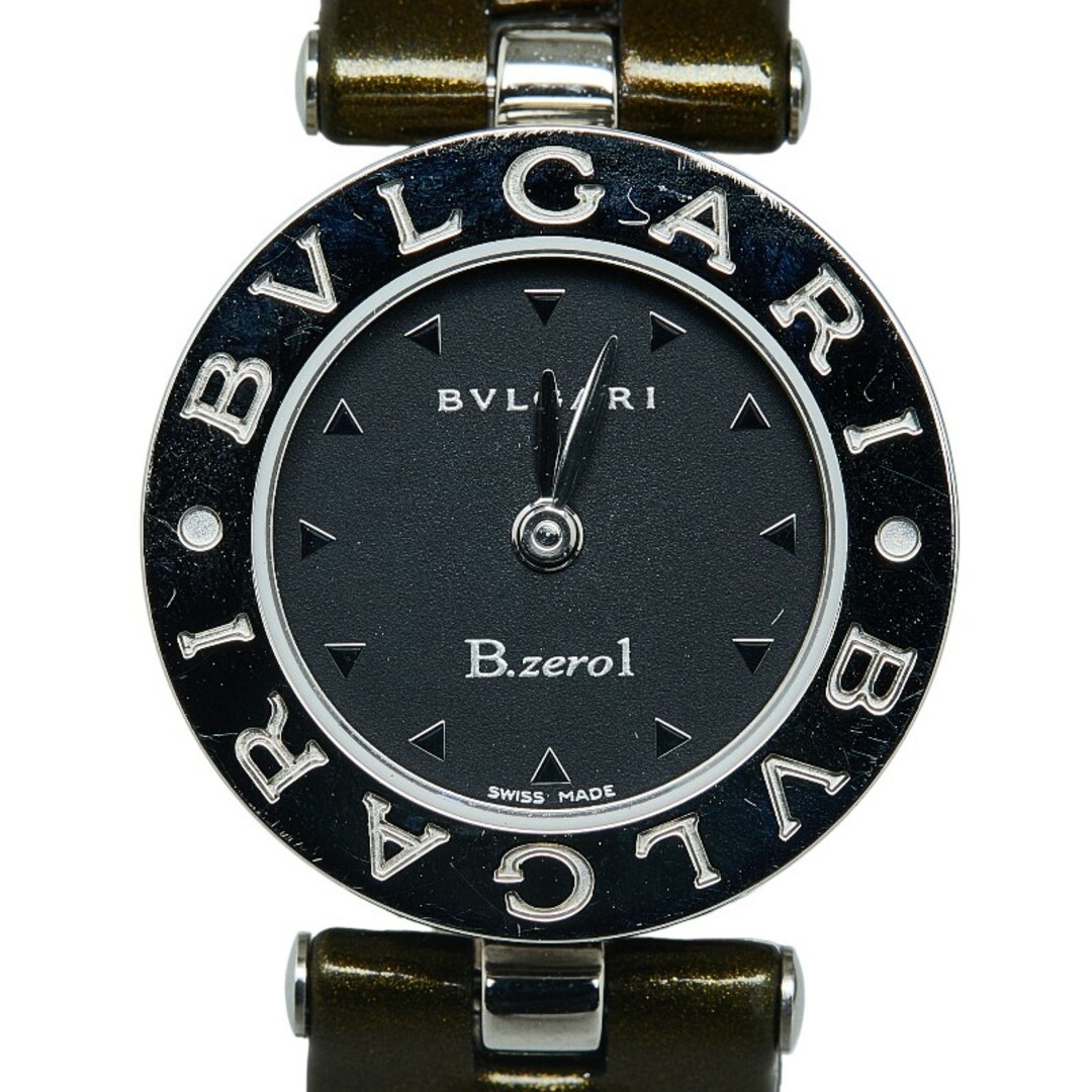 BVLGARI(ブルガリ)のブルガリ ビーゼロワン 腕時計 BZ22S クオーツ ブラック文字盤 ステンレススチール レディース BVLGARI 【1-0149059】 レディースのファッション小物(腕時計)の商品写真