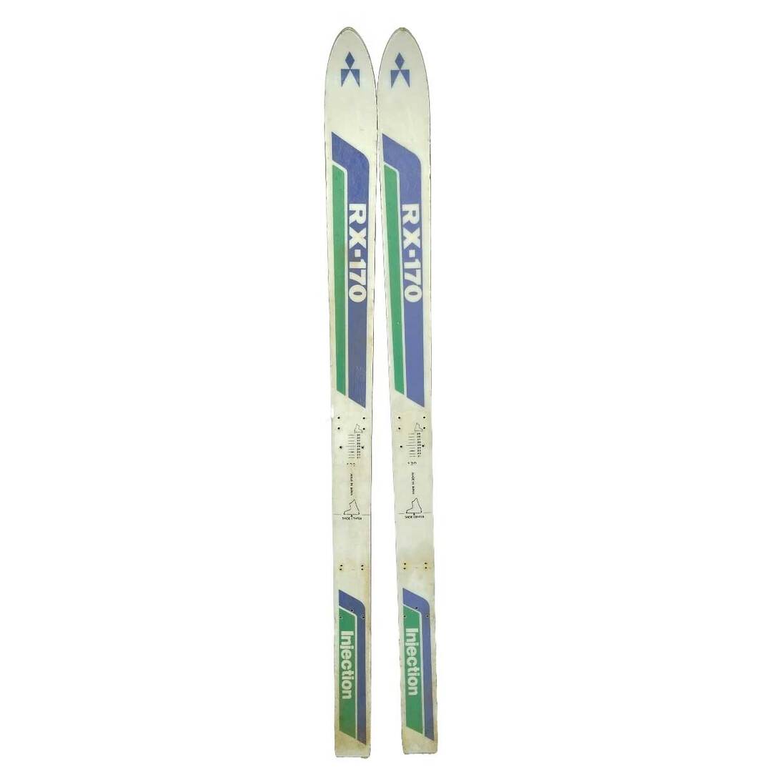 RX-170 Iniection スキー板 130cm ヴィンテージ レトロ スポーツ/アウトドアのスキー(板)の商品写真