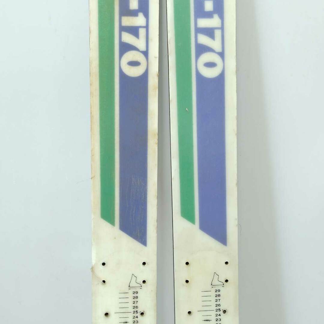 RX-170 Iniection スキー板 130cm ヴィンテージ レトロ スポーツ/アウトドアのスキー(板)の商品写真
