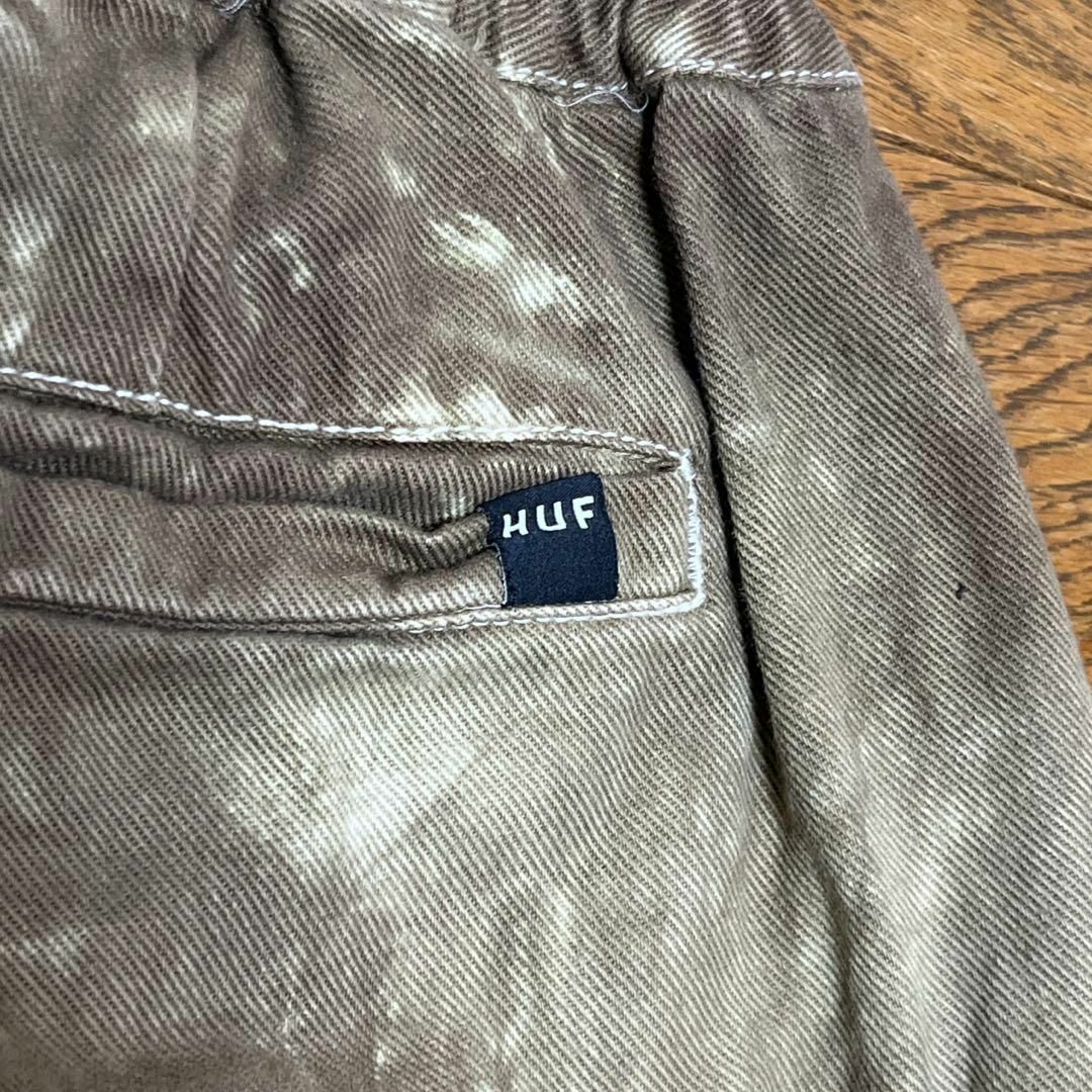 HUF(ハフ)のHUF ハフ イージーパンツ タイダイ ワイド タック入り XL メンズのパンツ(その他)の商品写真