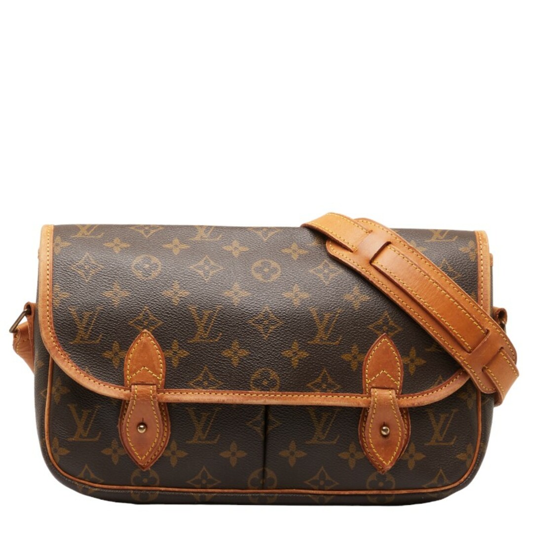 LOUIS VUITTON(ルイヴィトン)のルイ ヴィトン モノグラム ジベシエールMM 斜め掛け ショルダーバッグ M42247 PVC レディース LOUIS VUITTON 【1-0149993】 レディースのバッグ(ショルダーバッグ)の商品写真