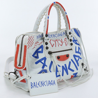 バレンシアガ(Balenciaga)のバレンシアガ クラシックシティ グラフィティ 431621 9060 ハンドバッグ(ハンドバッグ)