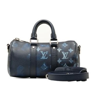 ルイヴィトン(LOUIS VUITTON)のルイ ヴィトン モノグラム ウォーター キーポルXS ミニボストンバッグ ショルダーバッグ 2WAY M57844 PVC レディース LOUIS VUITTON 【201-50303】(ボストンバッグ)