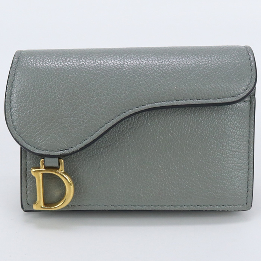 Christian Dior(クリスチャンディオール)のクリスチャンディオール フラップ カードホルダー サドル S5611 CCEH M41G カードケース レディースのファッション小物(パスケース/IDカードホルダー)の商品写真