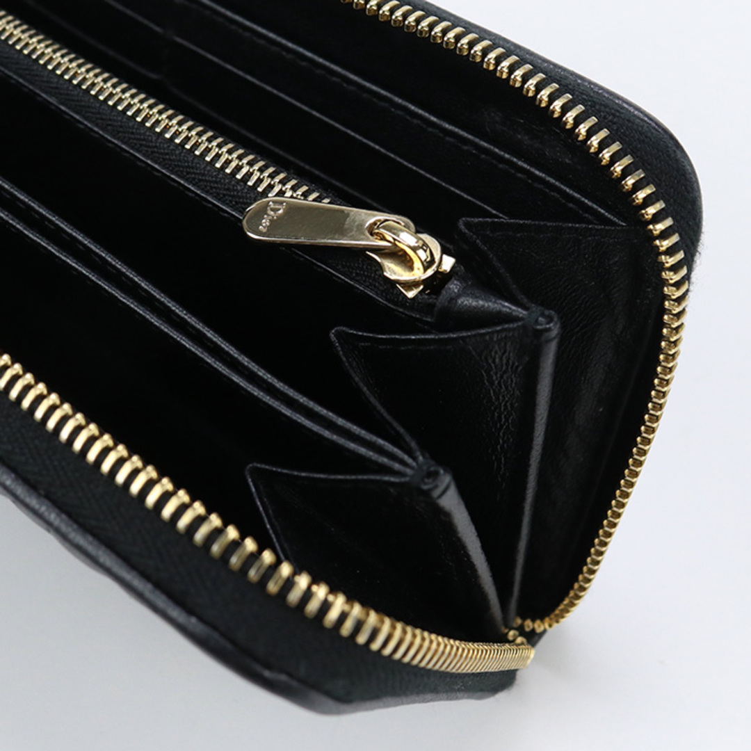 Christian Dior(クリスチャンディオール)のクリスチャンディオール ヴォワヤジュール ウォレット レディディオール S0007 ONMJ M900 長財布ラウンドファスナー レディースのファッション小物(財布)の商品写真
