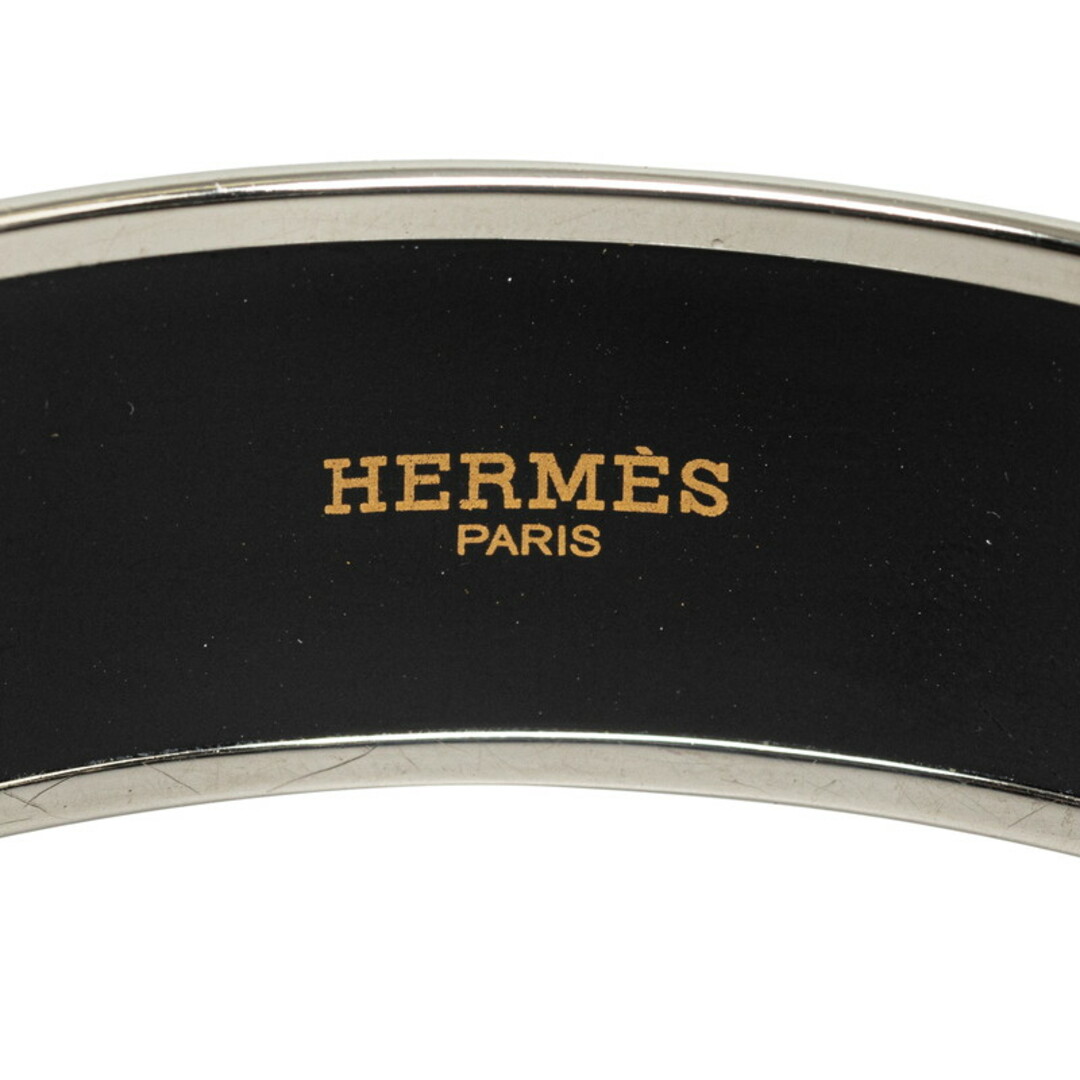 Hermes(エルメス)の美品 エルメス エマイユGM ベルトモチーフ 七宝焼き バングル メタル レディース HERMES 【222-50366】 レディースのアクセサリー(ブレスレット/バングル)の商品写真