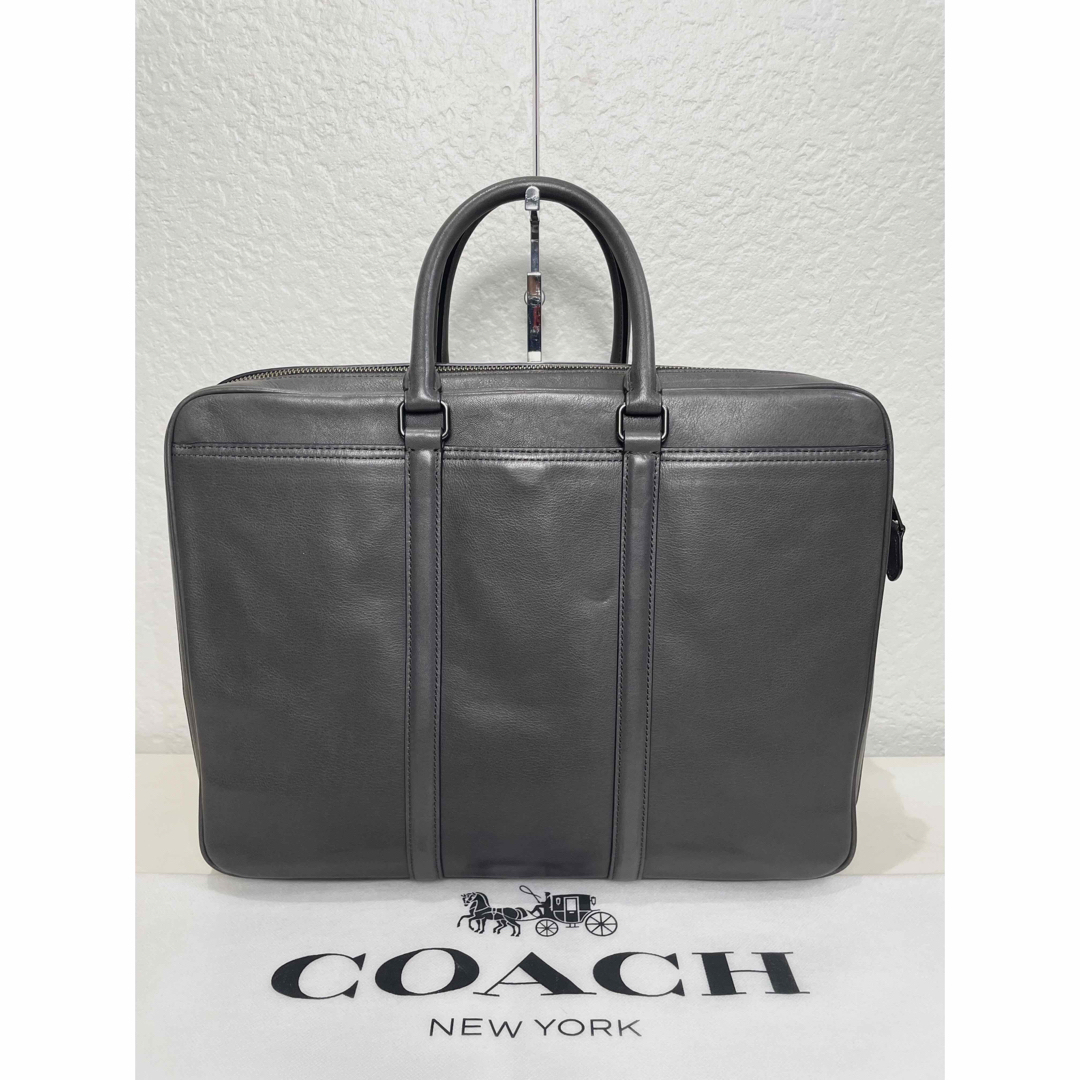 COACH(コーチ)の【美品】定価9.9万　コーチ メンテ済み　ビジネス　レザー　本革　バッグ　286 メンズのバッグ(ビジネスバッグ)の商品写真