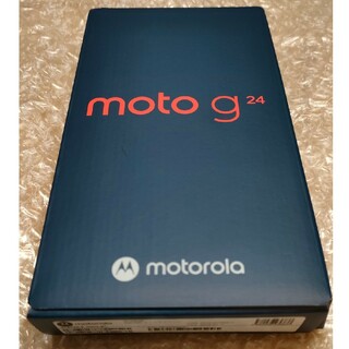 モトローラ(Motorola)のmoto g24 本体　マットチャコール　未使用品(スマートフォン本体)