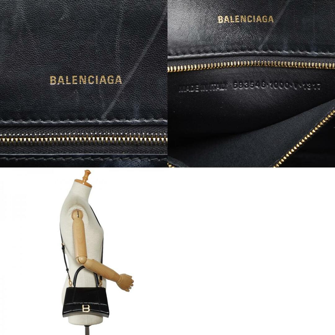 Balenciaga(バレンシアガ)のバレンシアガ アワーグラススモール ハンドバッグ ショルダーバッグ 2WAY 593546 レザー レディース BALENCIAGA 【1-0150529】 レディースのバッグ(ハンドバッグ)の商品写真