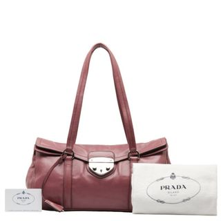 プラダ(PRADA)のプラダ 三角ロゴプレート ハンドバッグ レザー レディース PRADA 【1-0150705】(ハンドバッグ)