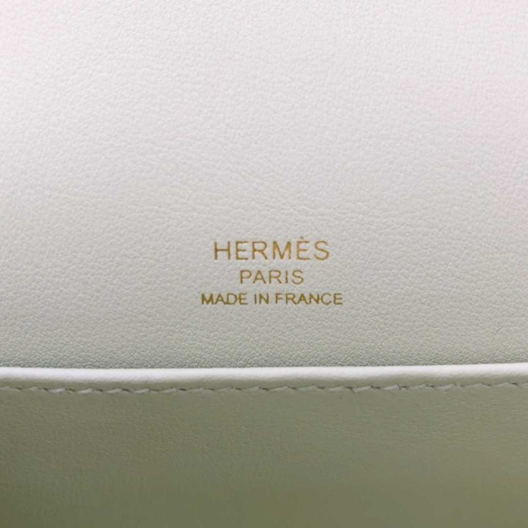 Hermes(エルメス)の　エルメス HERMES ゲタ B刻 グリネヴェ ゴールド金具 シェーブル レディース ショルダーバッグ レディースのバッグ(ショルダーバッグ)の商品写真