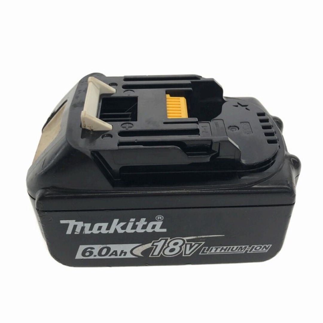 Makita(マキタ)の☆中古品☆makita マキタ 18V 6.0Ah 純正リチウムイオンバッテリー BL1860B リチュウムイオン電池 蓄電池 残量表示付 81846 自動車/バイクのバイク(工具)の商品写真