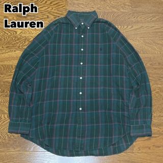 Ralph Lauren - 90s Ralph Lauren ラルフローレン チェックシャツ BLAKE L