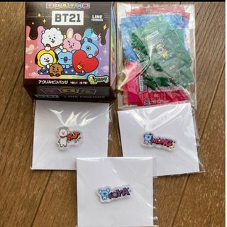 BT21 - BT21 アクリルピンバッジ