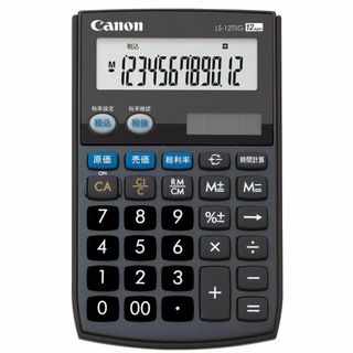 Canon 12桁電卓 LS-12TSG SOB グリーン購入法適合 商売計算機(OA機器)