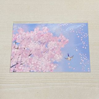 魔女工場 購入特典 ポストカード 桜 春(カード/レター/ラッピング)