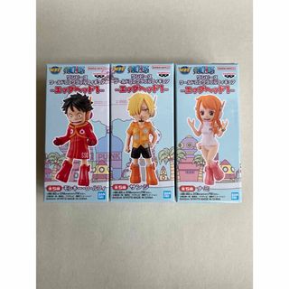 BANDAI - ワンピース ワールドコレクタブルフィギュア-エッグヘッド1- 3個セット