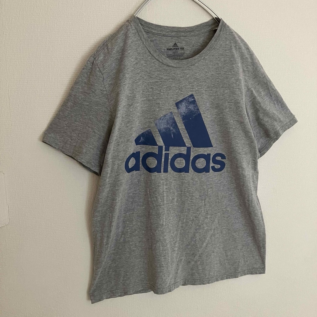 adidas(アディダス)のアディダススポーツパフォーマンスビッグロゴ霜降りフェードTシャツ霜降りtシャツ メンズのトップス(Tシャツ/カットソー(半袖/袖なし))の商品写真