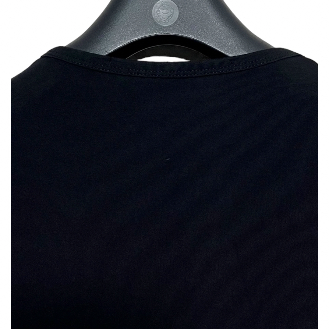 匿名発送　美品　イタリア製　ウザリス　ラインストーンスタッズカットソー　M メンズのトップス(Tシャツ/カットソー(半袖/袖なし))の商品写真
